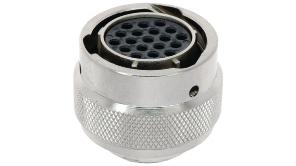 Cable socket UT0W 19-pin, Socket, 19 Contacts, 5A, 40V, IP67 / IP68 / IP69K