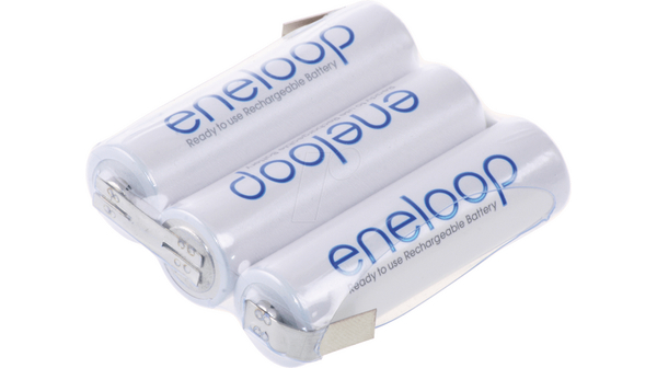 Rechargeable Battery Pack, Ni-MH, 3.6V, 1.9Ah