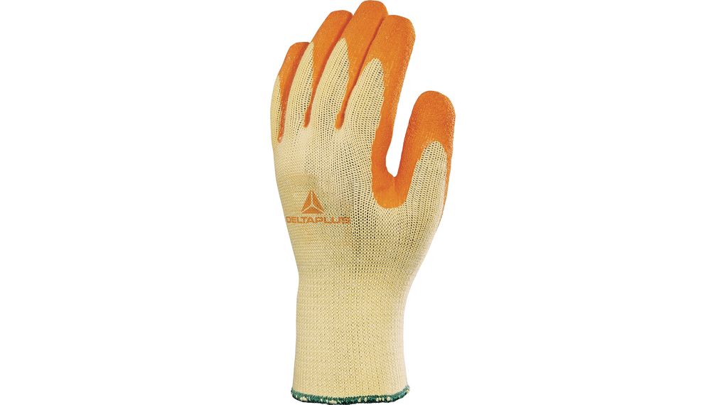 Protective Gloves, Polyester og bomull / Lateks, Hanskestørrelse 9, Beige