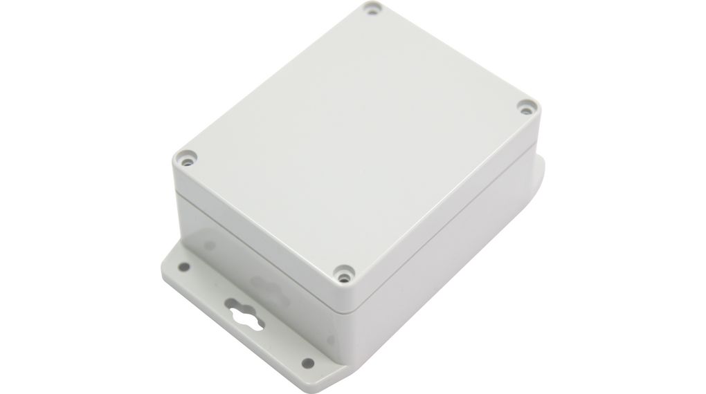 Rnd 455 01055 Rnd Components Plastic Enclosure 90x115x55mm Light Grey Polycarbonate Ip67 6575