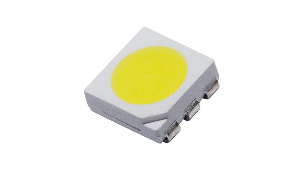 SMD-LED Weiss 6500K 6.5cd PLCC-6