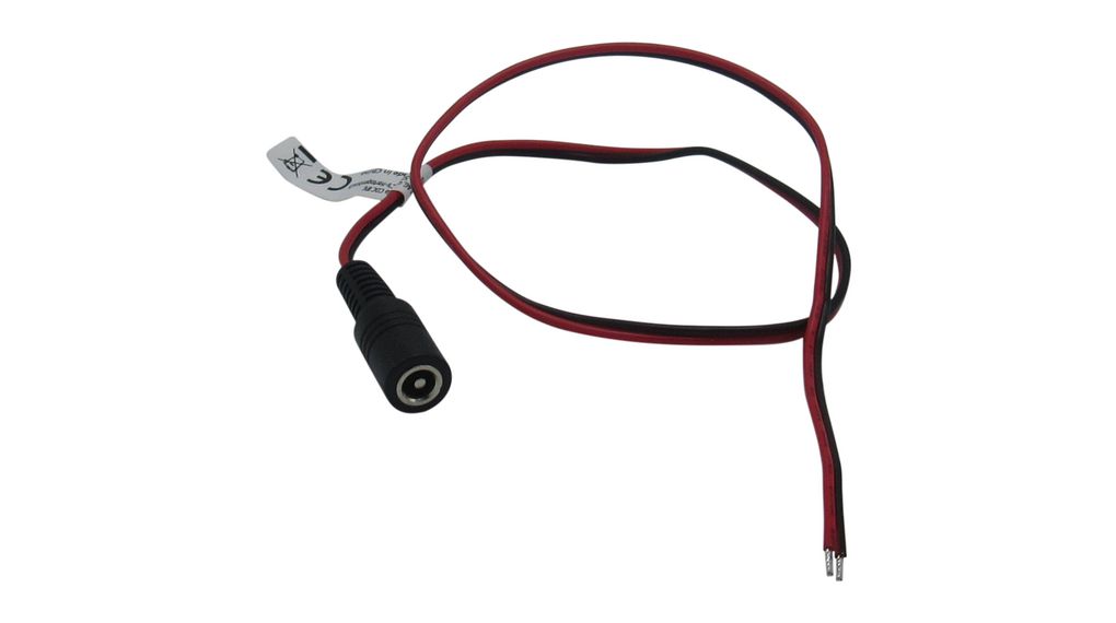 RND 205-01272 | RND DC Connection Cable, 2.1x5.5x9.5mm Socket - Bare ...