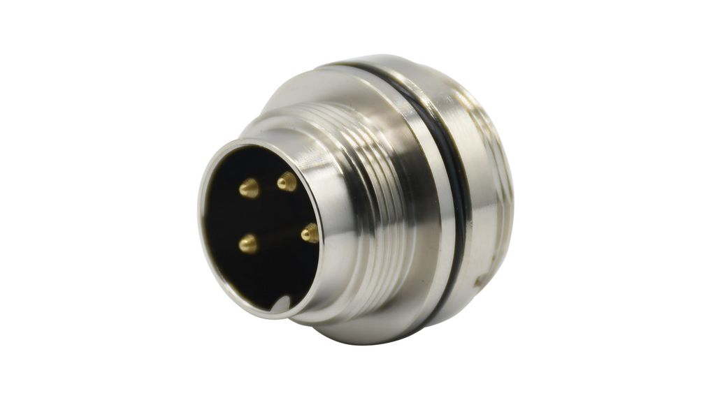 RND 205-01409 | RND Mini Connector Plug 4 Contacts, 6A, 250V, IP67 ...