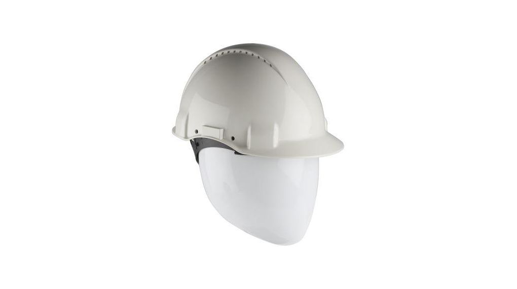 3M PELTOR G3000 White Safety Helmet , Adjustable, Ventilated