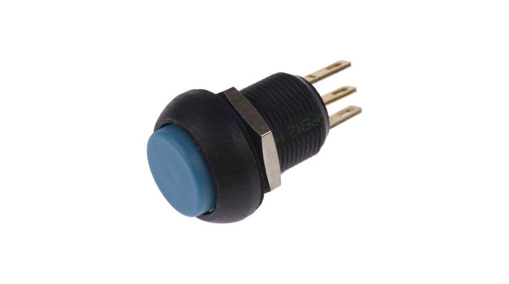 Push Button Switch, Momentary, Panel Mount, 13.6mm Cutout, SPDT, 24V dc, IP67