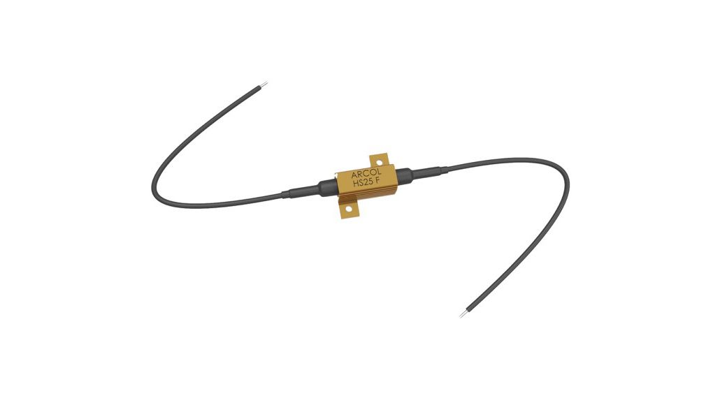 Cable Leaded Wirewound Resistor in Aluminium Housing 100W, 1.5Ohm, 1%
