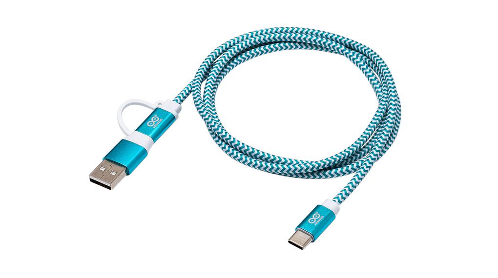 Kabel USB typu C 2-v-1, 1 m