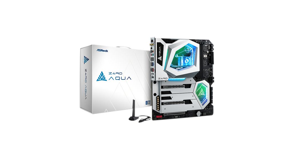 Mainboards ASRock Aqua LGA1200 EATX 128GB DDR4