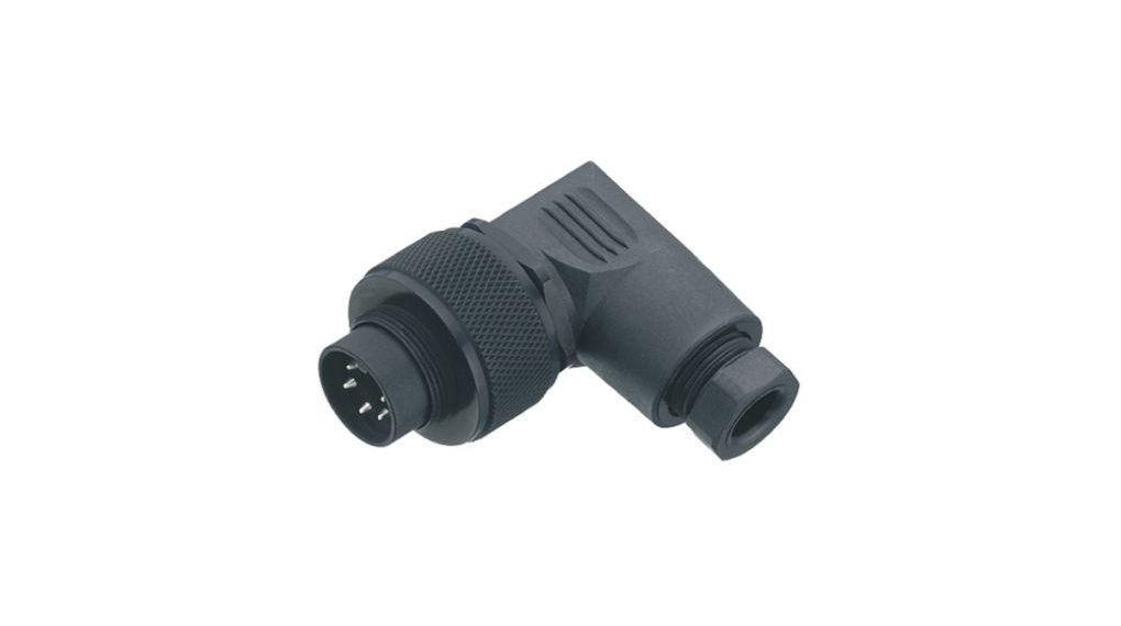 Circular Connector, 8 Contacts, Cable Mount, M16 Connector, Plug, Male, IP67, 723 Series