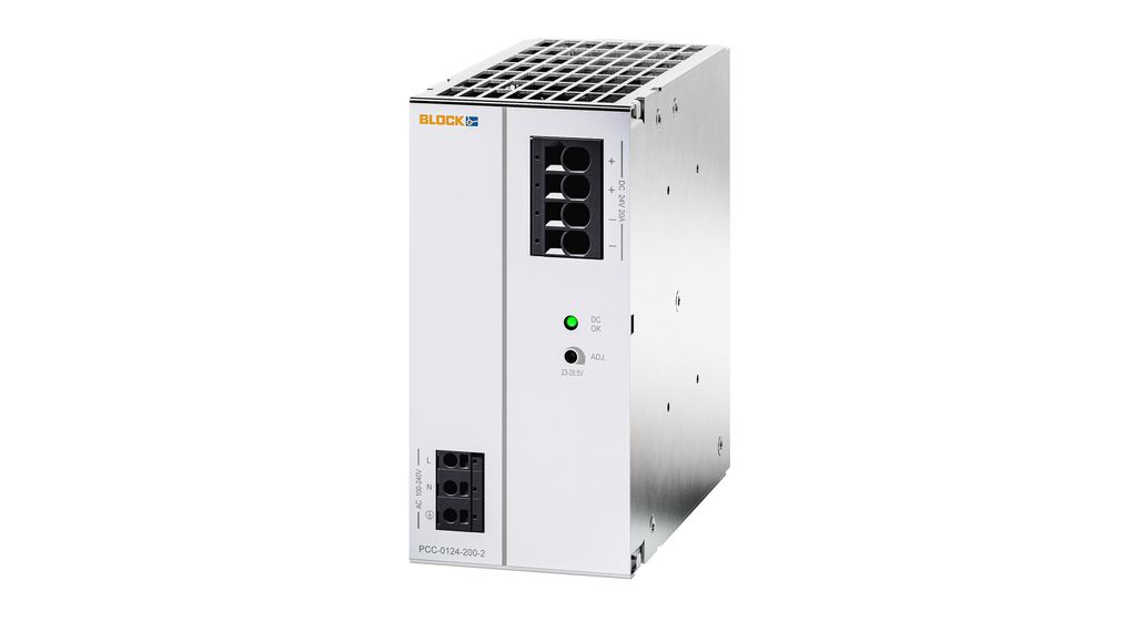 Netzteil für DIN-Schiene 94% 24V 20A 480W Einstellbar IP20 PCC