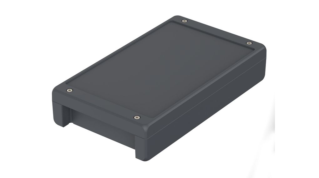 Metal Enclosure with Membrane Lid Bocube Alu 299x173x60mm Aluminium Graphite Grey IP66 / IP68 / IP69