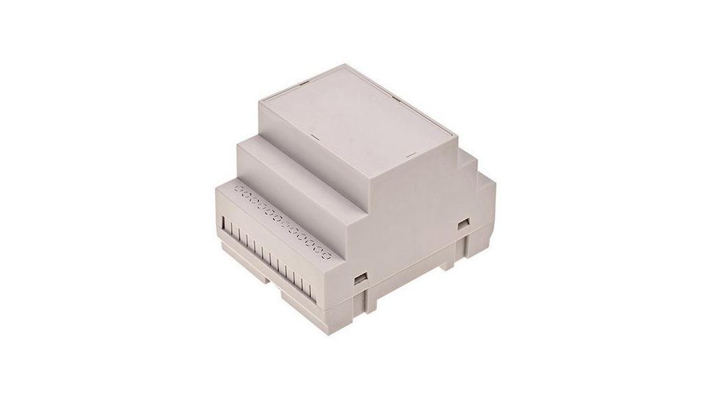 Behuizing voor DIN-rail 69.9x90.05x65.1mm Grijs ABS IP40