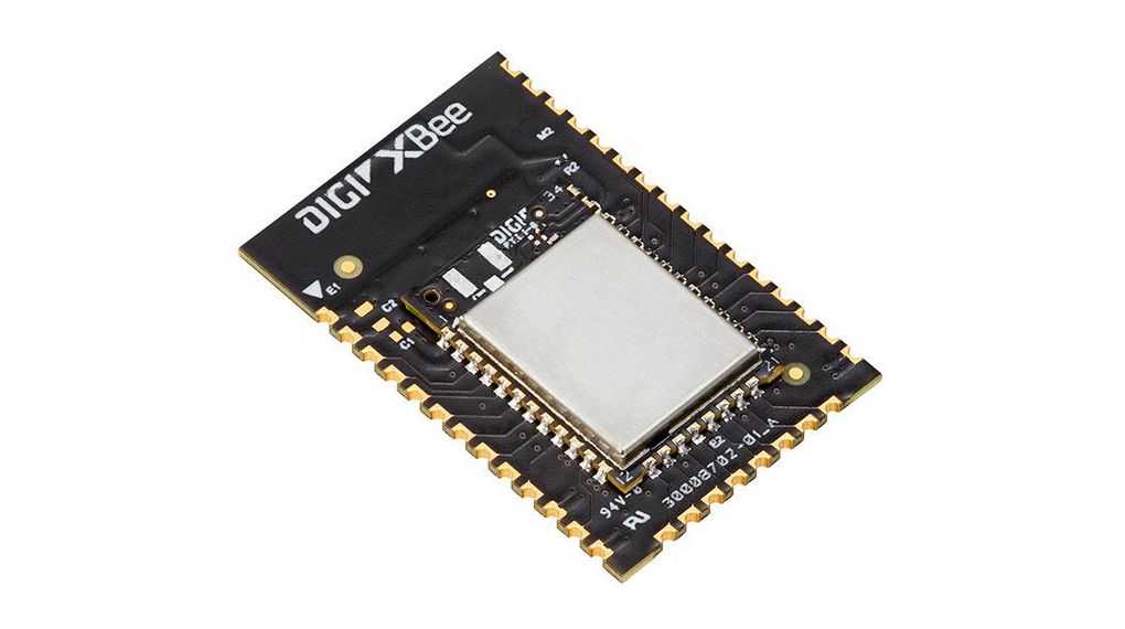 Moduł ZigBee, 2.4GHz, PCB, SMD, ZigBee / DigiMesh / 802.15.4 / BLE