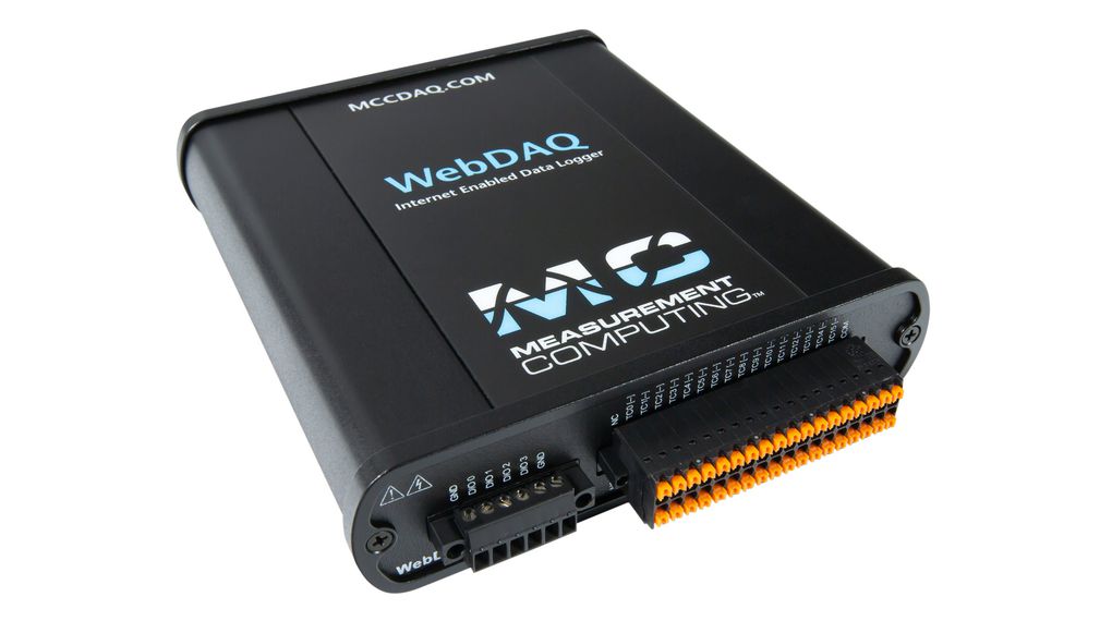 Enregistreur de données MCC WebDAQ-316, thermocouple, 16 canaux, 24-bit
