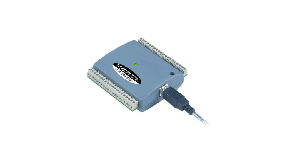 MCC USB-1408FS-Plus -monitoiminen USB DAQ -laite, 12-bittinen, 48kS/s