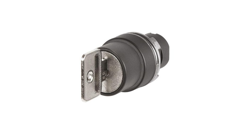 Keylock Switch Actuator, 2 Positions Latching Function Keylock Black IP65 EAO 46 Series