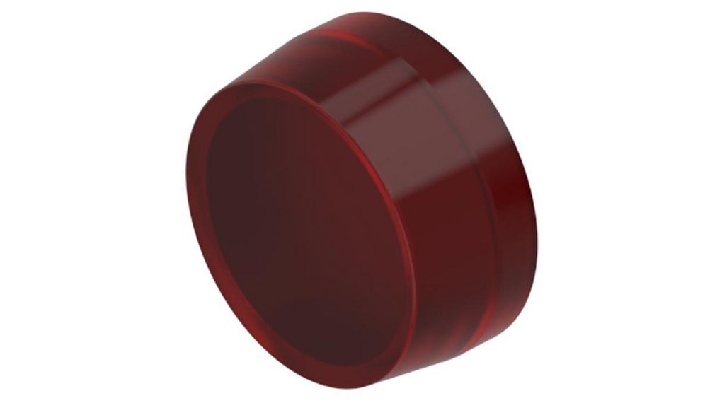 Schalterkappe Rund 29mm Rot Kunststoff EAO 04-Serie