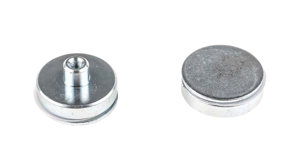 Magnet, M5, Round, Neodymium, 32 x 7mm, Pack of 2 pieces