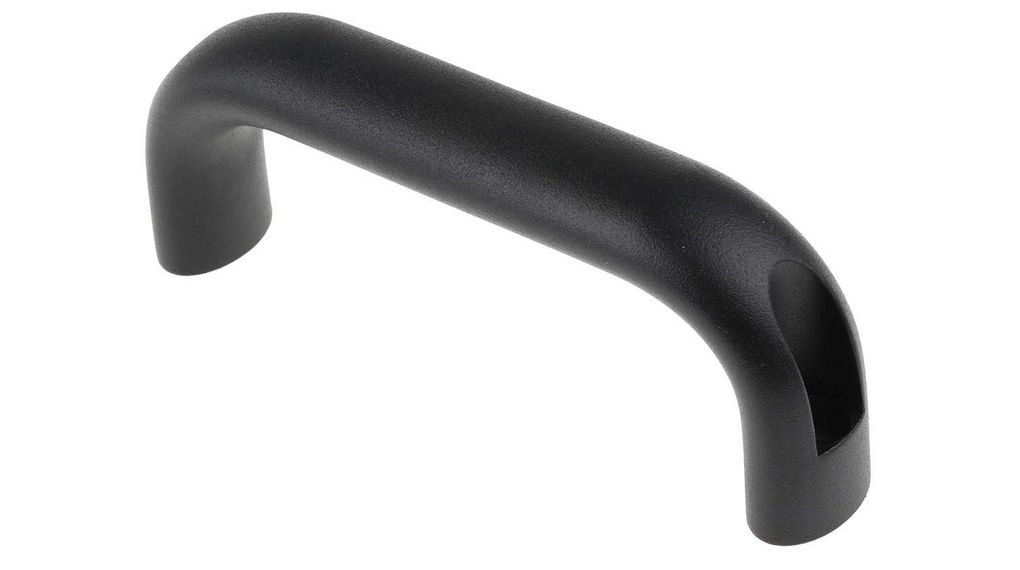 Black Aluminium Handle 55 mm Height, 26mm Width, 146mm Length, Pack of 2 pieces