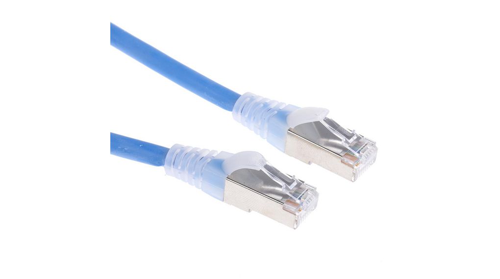 Sheath Rj45 557187 | RS PRO 0.5m Cat6, Blue RJ45 to Male RJ45 Male, F/UTP Shielded ...