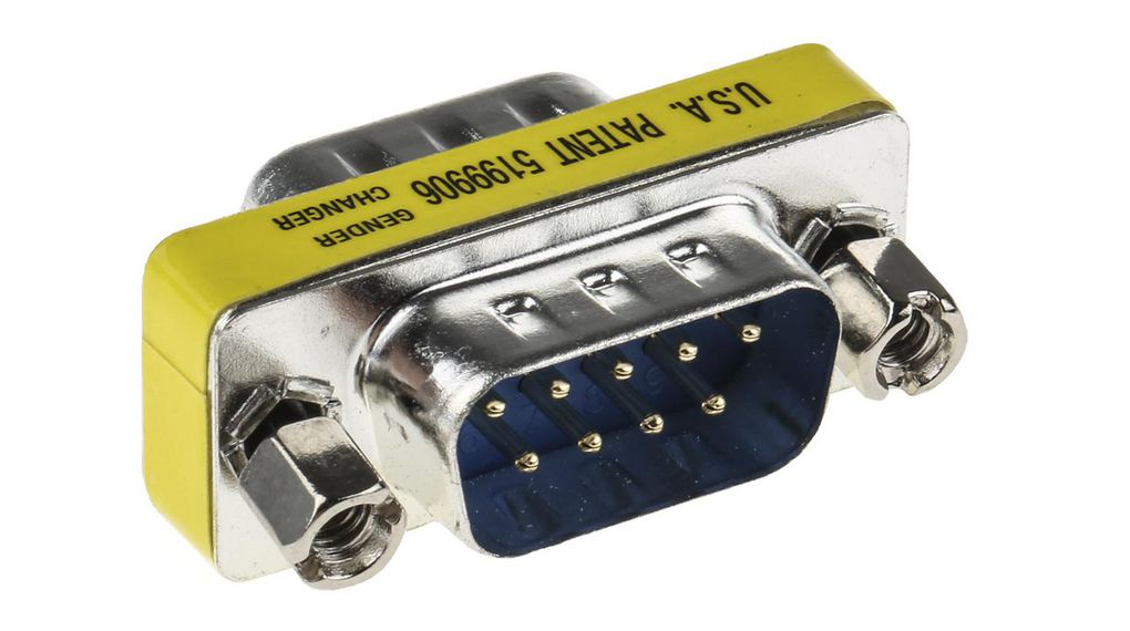 Phoenix Contact D Sub Adapter Male 9 Way D-Sub to Male 9 Way D-Sub