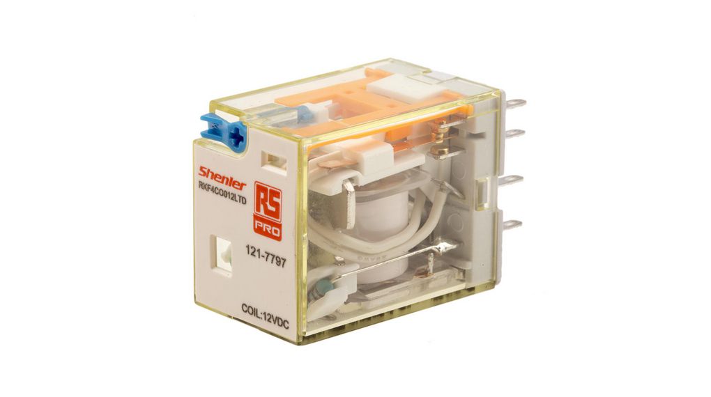 Relay Module Elfa 1217797 | RS PRO Plug In Power Relay, 12V dc Coil, 6A Switching Current ...