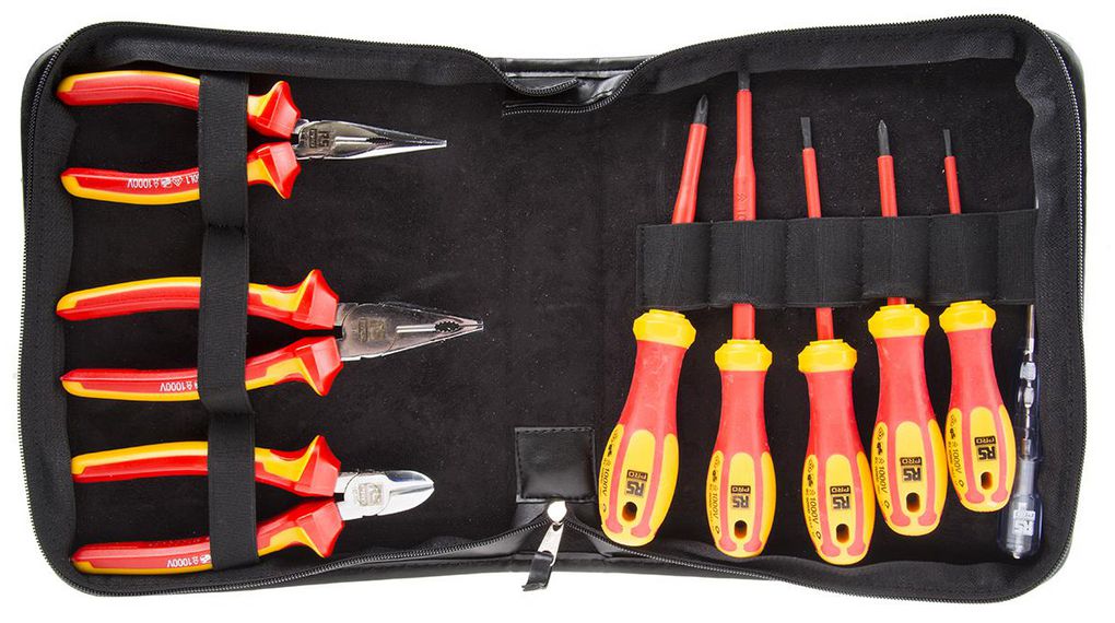 9 Piece Tool Kit, VDE Approved