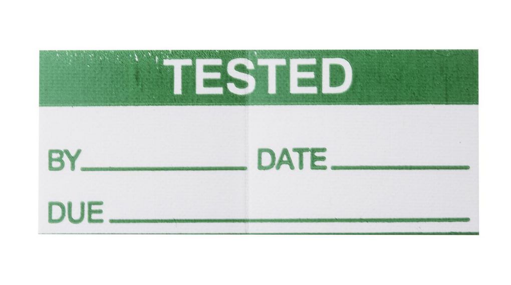 Adhesive Pre-Printed Adhesive Label-Tested-. Quantity: 140