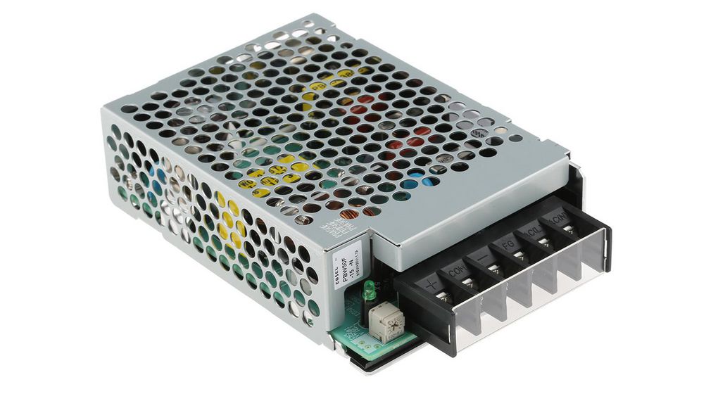 Cosel Switching Power Supply, PBW50F-15-N, ±15V dc, 1.7A, 51W, Dual Output, 120 → 370 V dc, 85 → 264 V ac