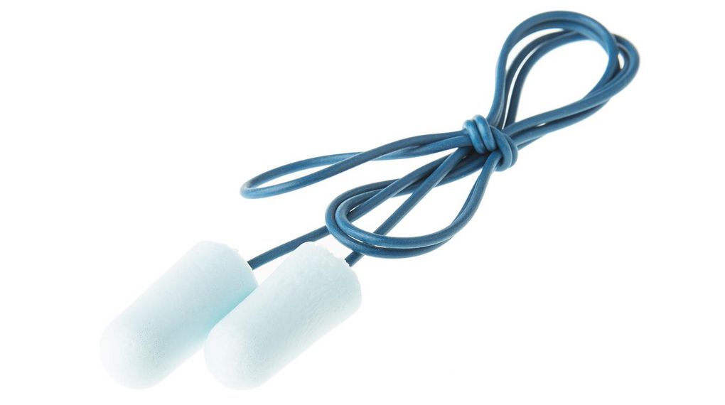 Ear Plugs 34dB Blue / White Pack of 200 pieces