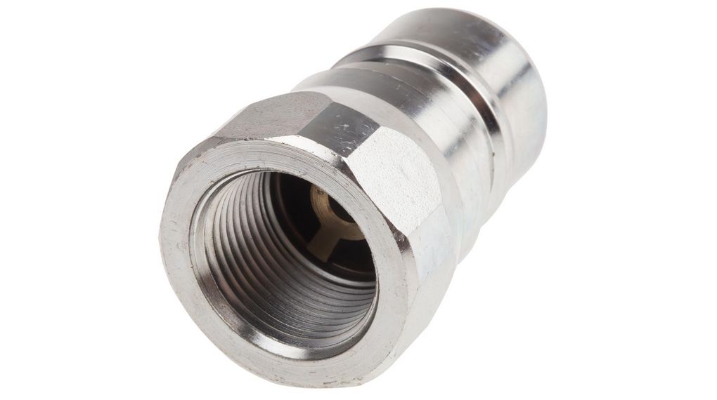 Steel Male Hydraulic Quick Connect Coupling, BSP 3/4 Male