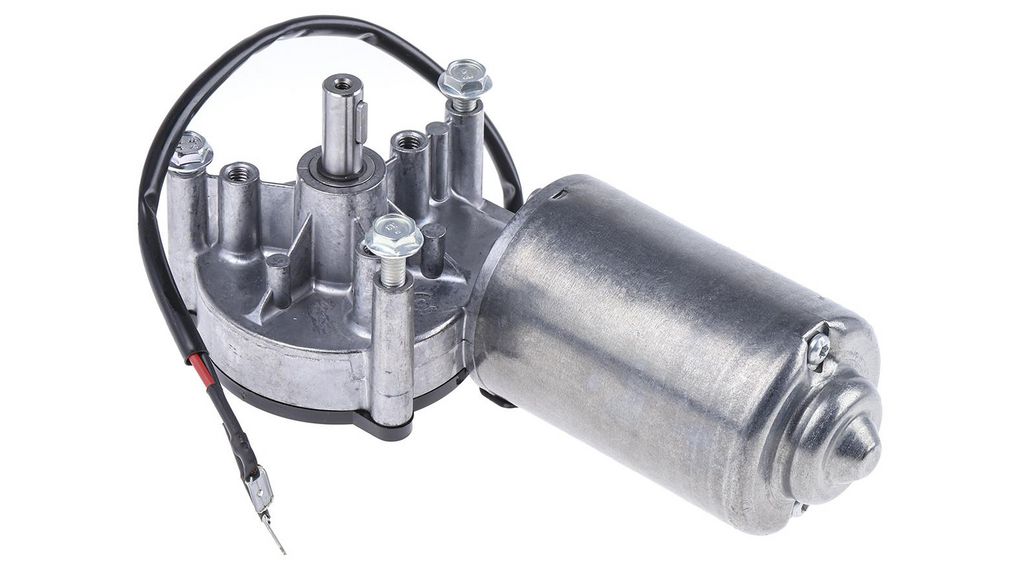 Brushed Geared DC Geared Motor, 24 V dc, 20 Nm, 3 Nm, 100 rpm, 10mm Shaft Diameter