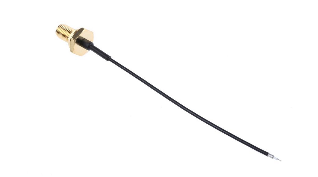 Female SMA to Unterminated, 100mm, Terminated50 Ohm