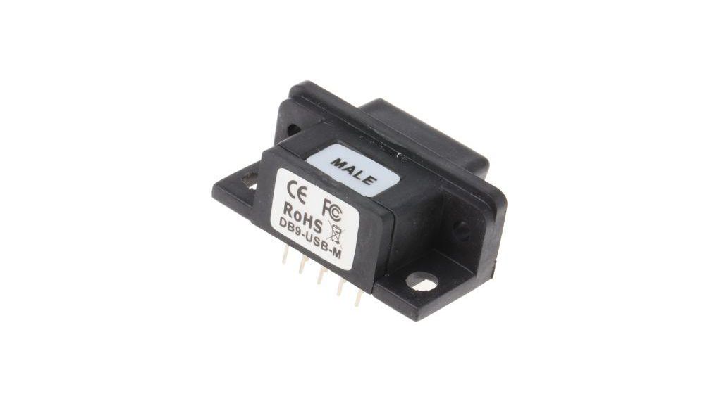 DB9-USB-M | FTDI Male DB9 Format Converter Module DB9-USB-M | Distrelec ...