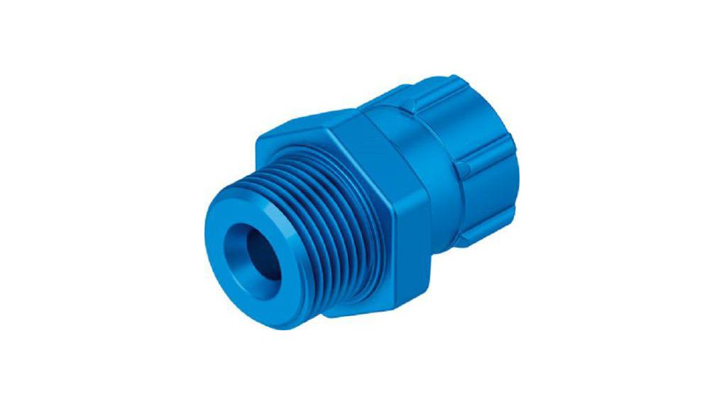 Festo CK Series Straight Fitting, G 1/4 Male to Push In 8 mm, Threaded-to-Tube Connection Style, 2030