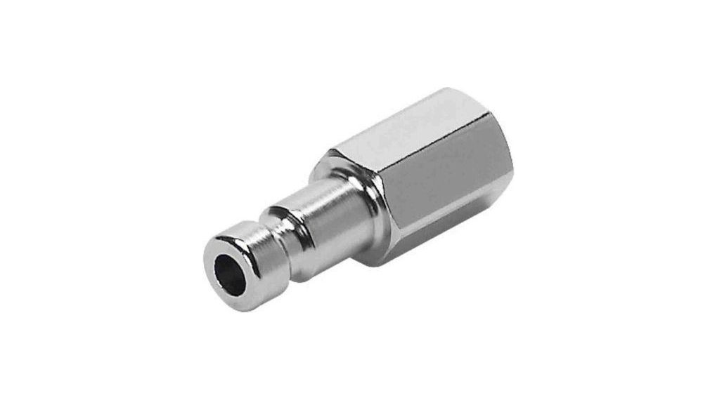 Festo Female Pneumatic Quick Connect Coupling, M5 Threaded