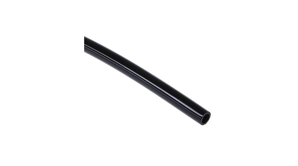 Compressed Air Pipe Black Polyurethane 8mm x 50m PUN Series, 159667