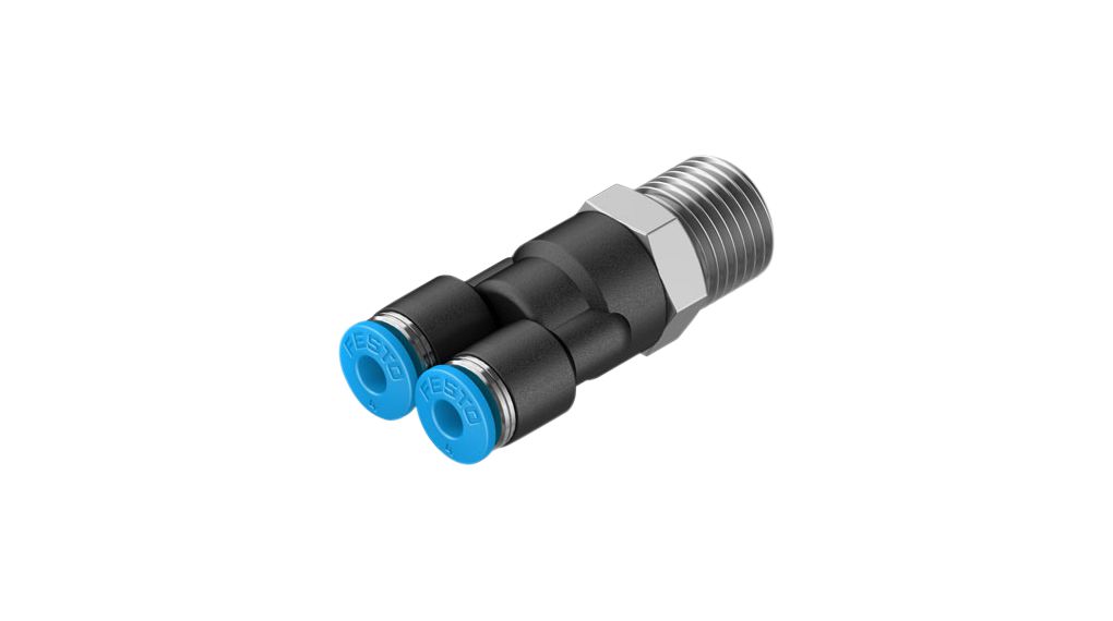 Liitin, Paineilma, Messinki, 43.4mm, R1/4", uroskierre, 10 kappaleen pakkaus