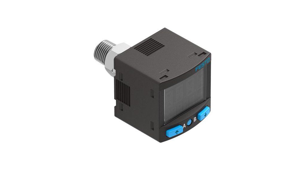 Piezoresistive Pressure Sensor, R1/8", -1 ... 1 bar, IP40