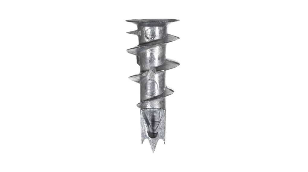 Wall Plug Fixing, 35mm, Zinklegering, Paket med 100 delar