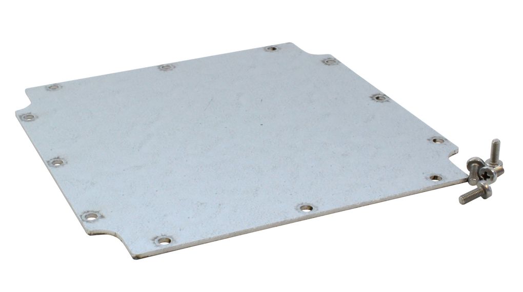 Mounting Plate, for 1554&1555 Q&Q2 Enclosures