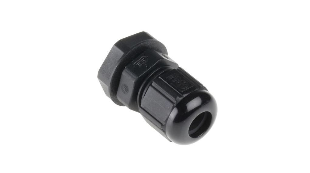 Lapp SKINTOP Series Black Polyamide Cable Gland, M12 Thread, 3.5mm Min, 7mm Max, IP66, IP68, IP69K