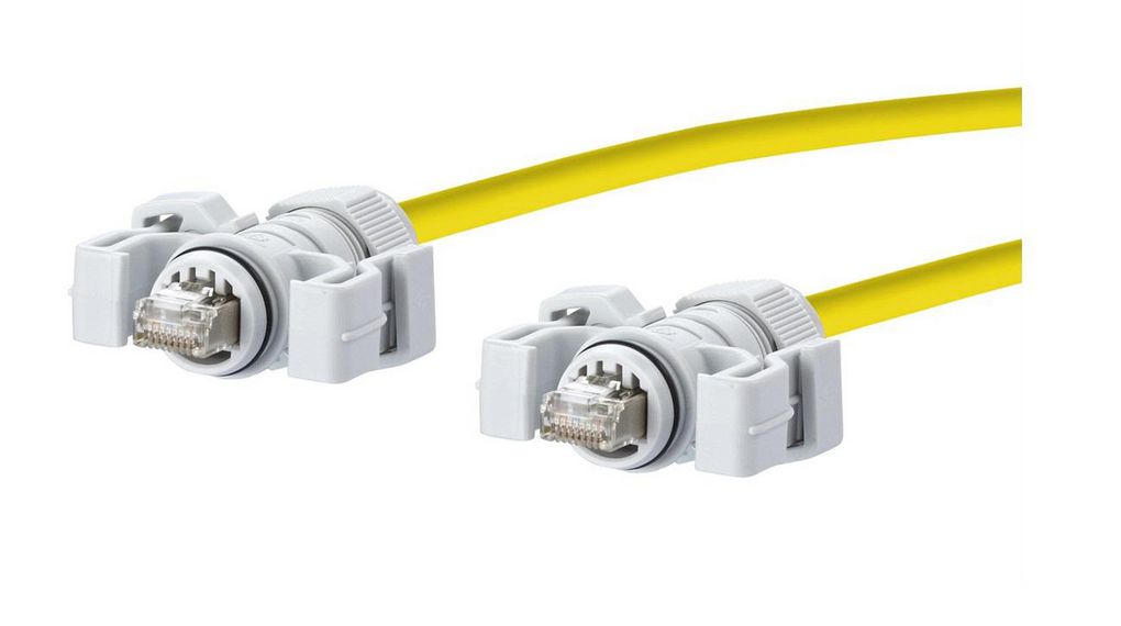 Patch Cable, RJ45 Plug - RJ45 Plug, CAT6, S/FTP, 15m, Grey