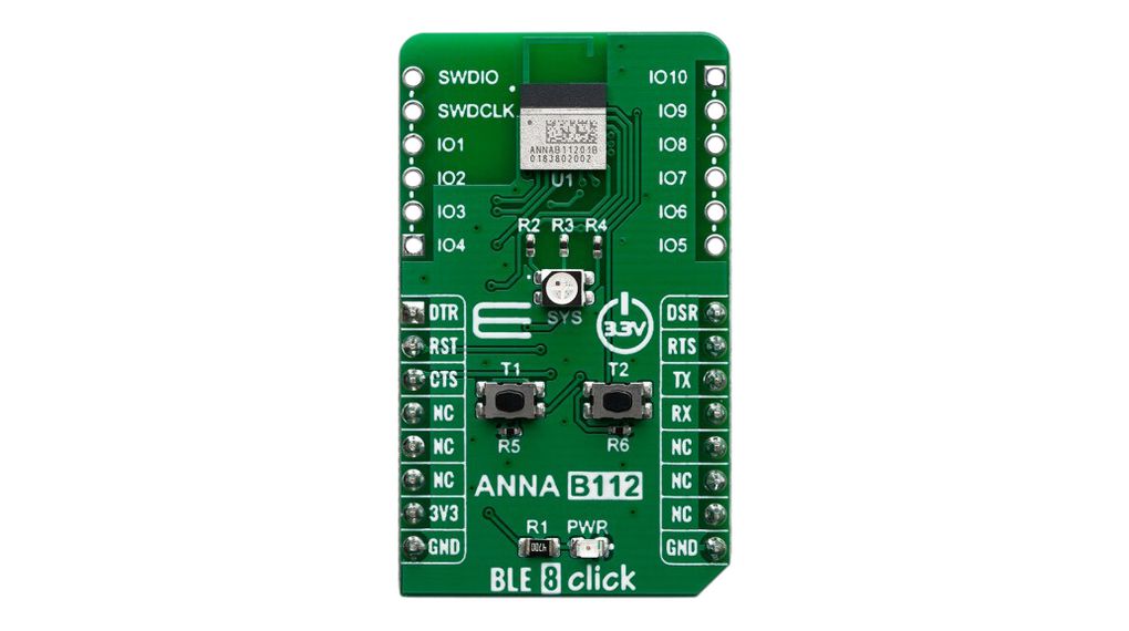 BLE 8 Click, Bluetooth-kommunikationsmodul 3.3V