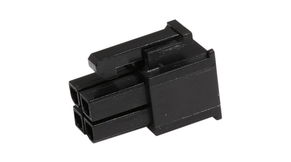 PCB Receptacle, Female, 13A, Contacts - 4