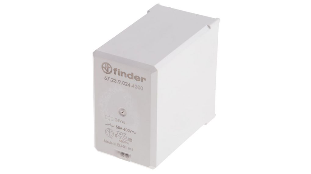 thumbnail image 2 of FINDER 62.23.9.024.0300 Power Relay - 24VDC, 8-Pin, 16A 250V - Used, Fully Functional 2 of 4