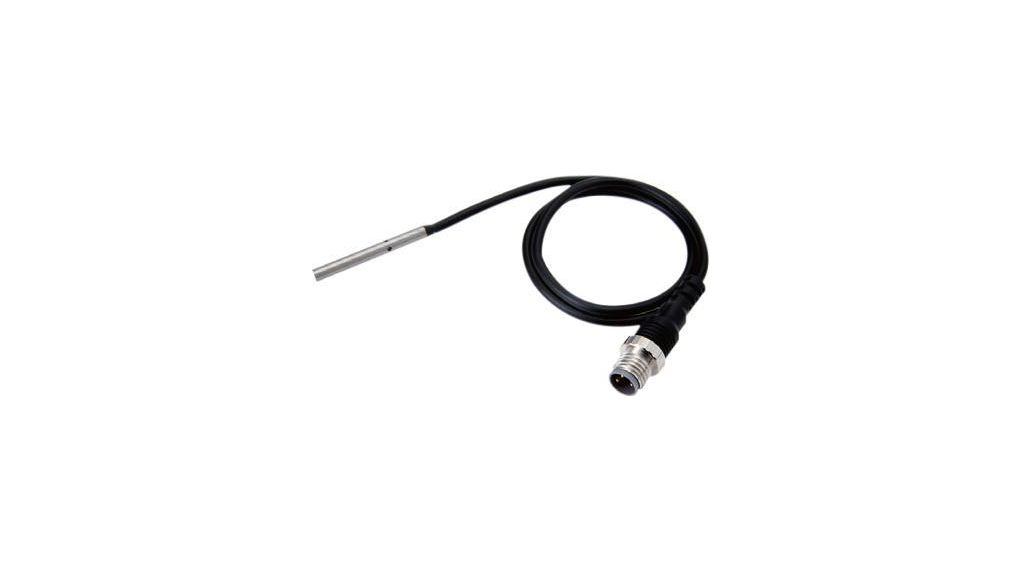 Inductive Sensor PNP, Make Contact (NO) 4kHz 30V 10mA 1.2mm IP67 Cable with M8 Plug, 300 mm E2E