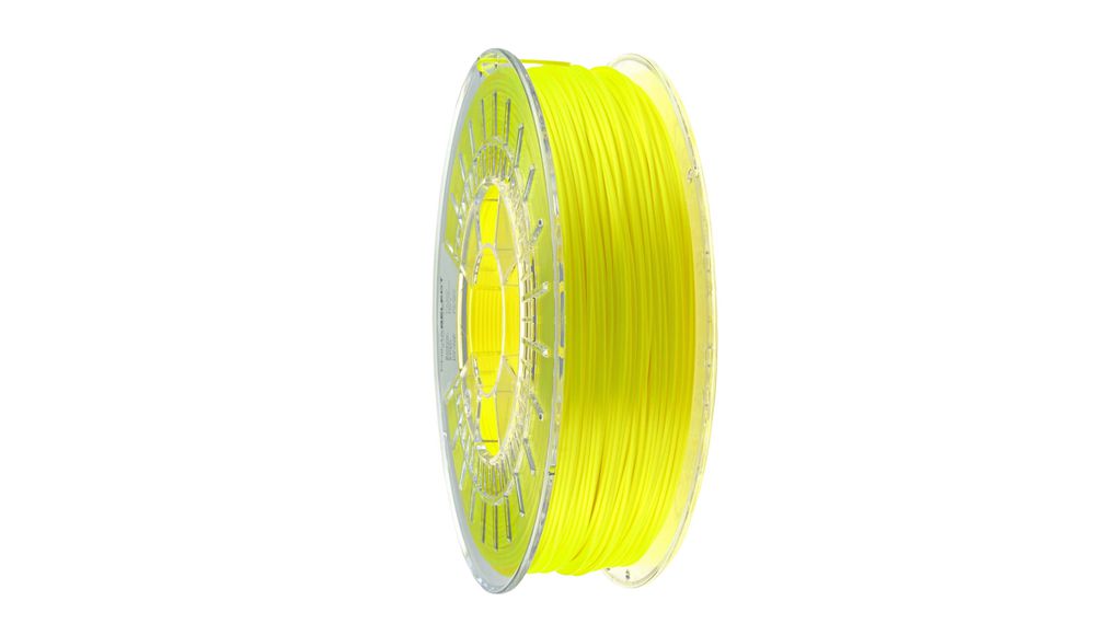 3D Printer Filament, PLA, 1.75mm, Yellow, 750g