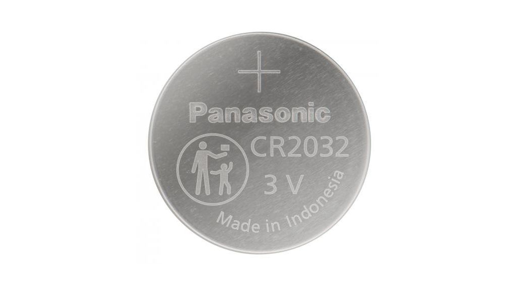 Knopfzellen-Batterie, Lithium, CR2032, 3V, 225mAh