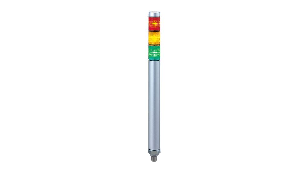 MP-302C-RYG | Patlite Colonne Lumineuse Rouge / Orange / Vert 76mA 24V ...